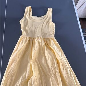 Yellow tank Boutique maxi Dress